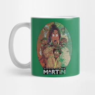 black tv shows martin vintage Mug